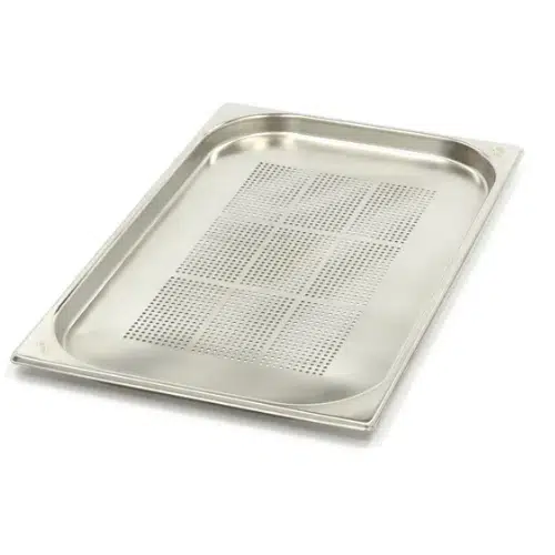 Maxima Gastro Gastronormbehälter - 1/1 GN - 2 cm Tief - Edelstahl - Perforiert - 09367600 - 09367600 Maxima Gastro Gastronormbehälter - 1/1 GN - 2 cm Tief - Edelstahl - Perforiert - 09367600 - 09367600