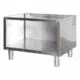 Gastro Heavy Duty Arbeitsschrank - Doppeleinheit - 70 cm Tief - Offen - Maxima 09397003 - 09397003