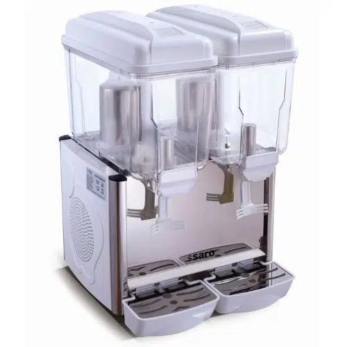 Kaltgetränke Dispenser - Modell COROLLA 2W - weiß - Saro 398-1012 - 398-1012