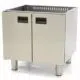 Gastro Arbeitsschrank - Doppeleinheit - 60 cm Tief - 2 Türen - Maxima 09391955 - 243425