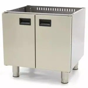 Gastro Arbeitsschrank - Doppeleinheit - 60 cm Tief - 2 Türen - Maxima 09391955 - 243425