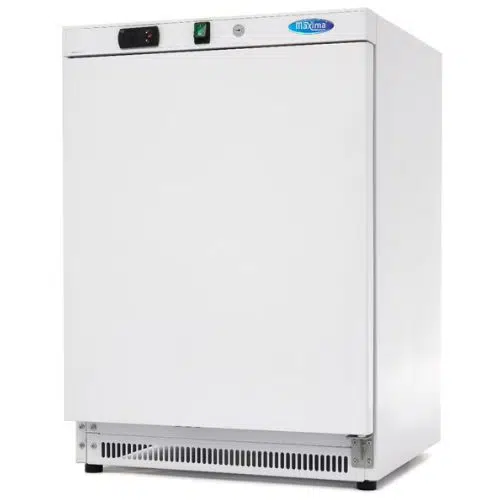 Maxima Gastro Gefrierschrank - 200 liter - 2 Feste Regale - Weiß - 09405001 - 09405001