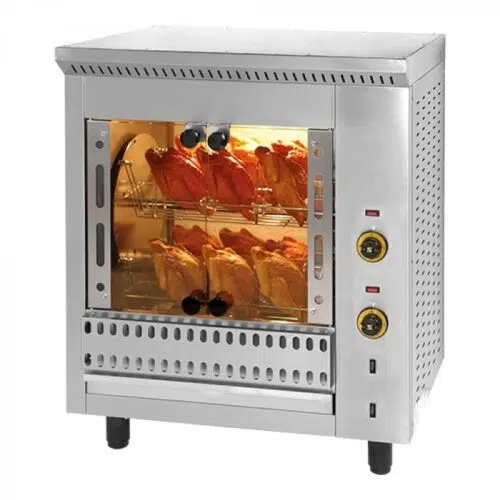 Hähnchengrill | 16 Hähnchen | 4,5 kW | 400 V | B 825 x T 640 x H 980 mm | MACH | EMXKEBA | 321216