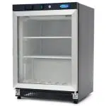 Maxima Gastro Gefrierschrank - 200 liter - Schwarz - mit Glastür - 09405009 - 09405009