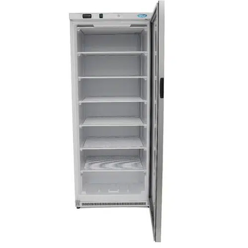 Gastro Gefrierschrank 600 liter - Weiß - mit Glastür - Maxima 09405031 - 09405031