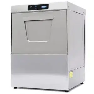 Maxima Gastro Spülmaschine unterbaufähig - 50 x 50 cm - mit Spülenhilfepumpe - Digital Anzeige - 400 V - 09211005 - 09211005