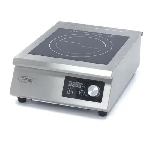 Gastro Kochfeld - Ø32 cm - 5000W - Induktion - 400 V - Maxima 09371010 - 09371010
