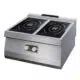 Gastro Induktion Kochfeld 2 Brenner - Doppeleinheit - 70 cm Tief - Elektrisch - Maxima 09398201 - 09398201