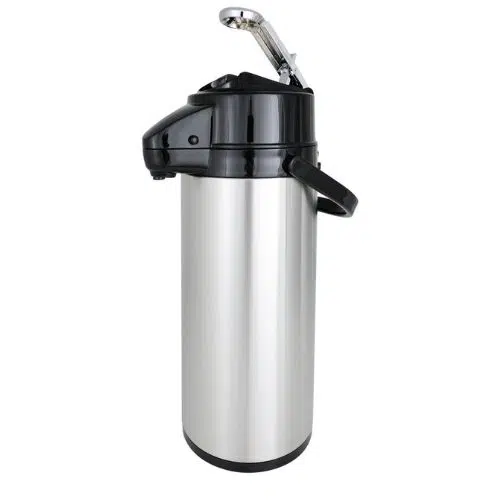 Saro 317-2075 - Edelstahl Isolierpumpkanne (innen Glas) - 317-2075