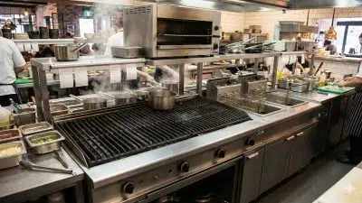 Kühltisch für Grillgeräte