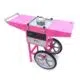 Gastro Zuckerwattemaschine - Ø 52cm - Rosa - mit Wagen - Maxima 09506002 - 09506002