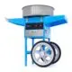Gastro Zuckerwattemaschine - Ø 52cm - Blau - mit Wagen - Maxima 09506003 - 09506003
