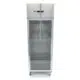 Gastro Gefrierschrank - 600 liter - 3 Einstellbare Regale (2/1 GN) - Rostfreier Stahl - Maxima 09400006 - 09400006