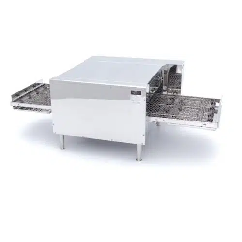 Maxima Gastro Pizzaofen mit Förderband - Passt 2 x Ø20 cm - 30 Pizzas pro Stunde - 09374150 - 09374150