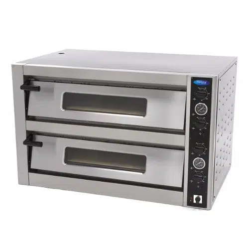 Maxima Gastro Pizzaofen - Passt 12 x Ø 30 cm Pizzas - Doppeldeck - 09370050 - 09370050
