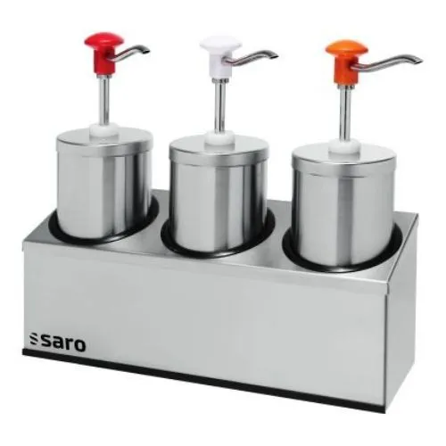 Saucenspender PD-006 3 x 2,25 ltr - Saro 421-1017 - 421-1017