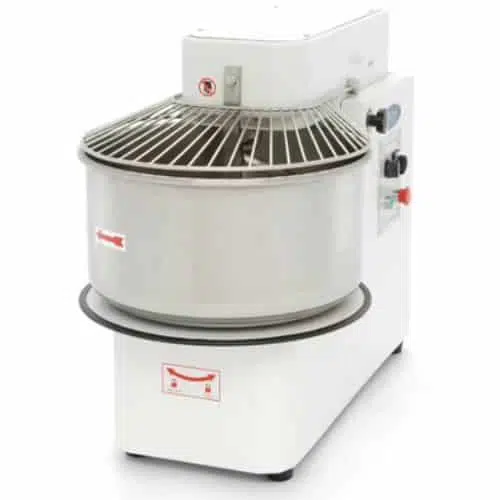 Maxima Gastro Teigmischer 50 liter - 30 kg Teig - 2 Geschwindigkeiten - Abnehmbare Schüssel - 400 V - 09361908 - 09361908