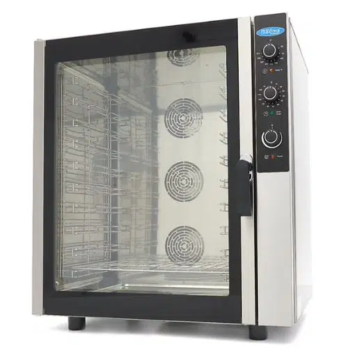 Maxima Gastro Kombidämpfer 10 Bleche - 1/1 GN / 60 x 40 cm – Analog – 400 V - 08500207 - 08500207
