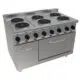 Gastro Elektroherd mit Elektrobackofen Modell E7/CUET6LE - Saro 423-1085 - 423-1085