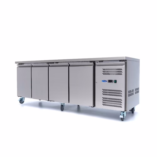 Gastro Kühltisch - 223 cm - 4 Tür - Maxima 09400397 - 09400397