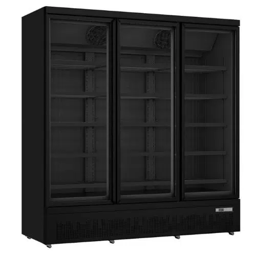 Tiefkühlschrank 3Glast - GTK 1480 S PRO - schwarz - Saro 453-11251 - 453-11251