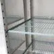 Maxima Gastro Gefrierschrank mit Glastür - 1200 liter - 6 Einstellbare Regale (2/1 GN) - Rostfreier Stahl - 09400016 - 09400016