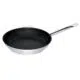 Bratpfanne edelstahl teflon beschichtet ø24 2,3 liter | Combisteel 7501.0105 - 7501.0105
