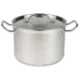 Combisteel Gemüsetopf Medium Edelstahl + Deckel Ø40 - 31 liter - 7501.0065 - 7501.0065