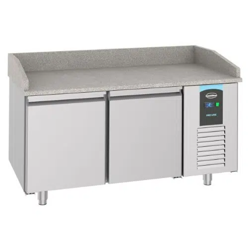 Combisteel Pizzatisch mit 2 Granitplatte - PROLINE - 7489.5220 - 7489.5220