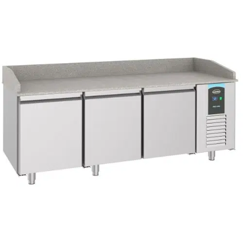 Combisteel Pizzatisch mit 3 - Granitplatte - 7489.5225 - 7489.5225