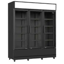 Combisteel Kühlschrank mit 3 Glastüren | 1065 Liter | B1600xT610xH1973mm - 7455.2115 - 7455.2115