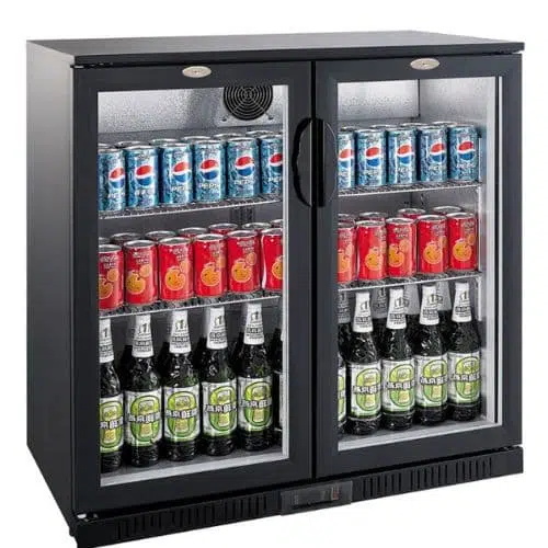 Combisteel Bar Kühlschrank mit 2 Türen - B900xT520xH900mm - 7527.0010 - 7527.0010