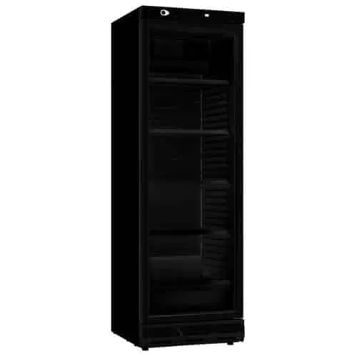 Combisteel Profi Kühlschrank mit Glastür 382 Liter - SCHWARZ - 7464.0094 - 7464.0094