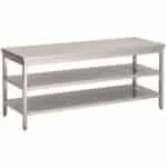 600 Arbeitstisch 2 Regalböden 1800 | Combisteel 7812.0296 - 7812.0296