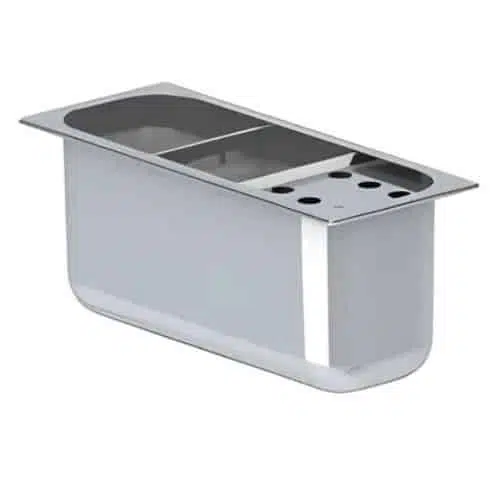 Einbau-Spülbecken für Eislöffel | Combisteel 7495.0115 - 7495.0115
