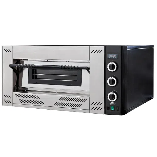 Combisteel Gas-Pizzaofen einfach | 9 x Ø 30 cm | 27 kW | 7485.0020 - 7485.0020