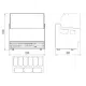 Speiseeisvitrine Phuket 9x5Liter | Combisteel 7487.0255 - 7487.0255