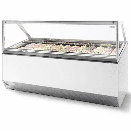 Speiseeisvitrine Millenium 20 Transport auf Anfrage | Combisteel 7295.0055 - 7295.0055