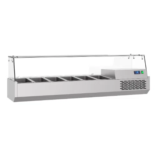 Kühlregal PROLINE 6X 1/3 GN | B1550xT390xH460mm | Combisteel 7489.5240 - 7489.5240