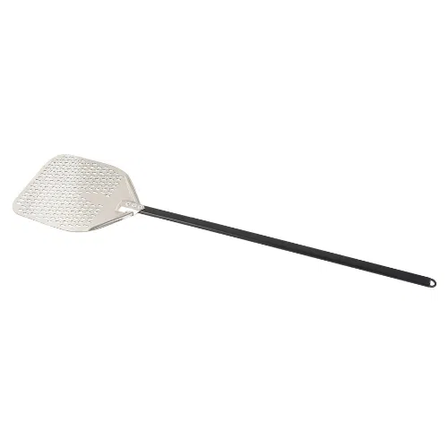 Edelstahl pizzaschaufel rechteckig gelocht 30-120 - Combisteel 7013.1805 - 7013.1805