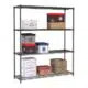 Gastro Wandbretter 4 levels 1500 - schwarz selbstmontage - 7530.0035 - 7530.0035