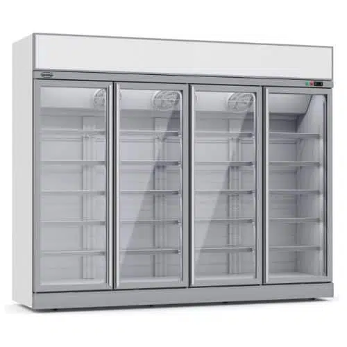 CombiSteel Kühlschrank 4 glastüren ins-2060r transport auf anfrage - 7455.2416 - 7455.2416