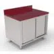 Arbeitstisch schiebetüren 1200 600 | Combisteel 7333.1620 - 7333.1620