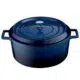 Lava gusseisen casserole ø28 BLAU - Combisteel 7013.2905 - 7013.2905