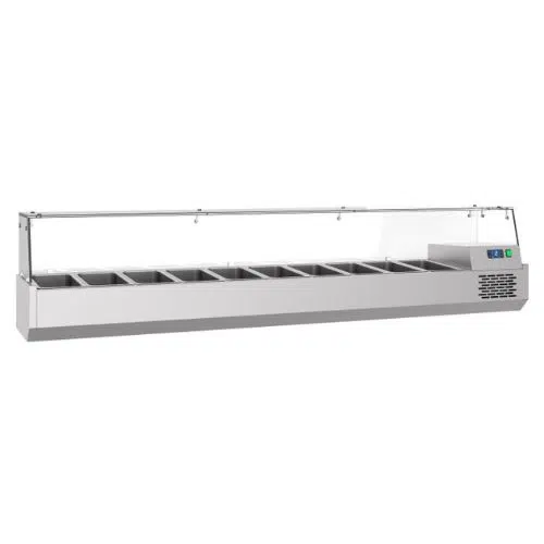 Aufsatzvitrine 10x 1/3 GN - Combisteel 7489.5245 - 7489.5245