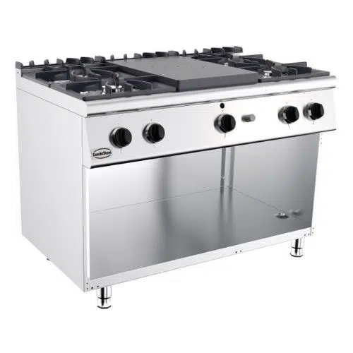 Gas Glühplattenherd 4 br. 1200x700 mm - Combisteel 7178.0585 - 7178.0585