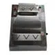 Combisteel 7073.0130 - Teigausroller 30 cm Gerade - Komplett aus Edelstahl - 7073.0130