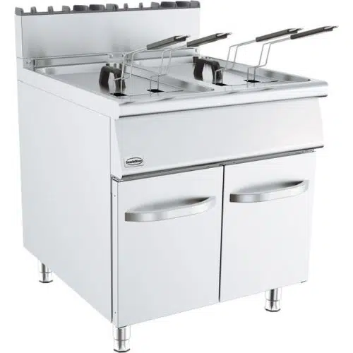Combisteel Gas friteuse 2 X 19 liter - 36 kW - Base 900 - 7178.3050 - 7178.3050