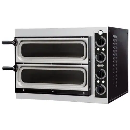 Combisteel Pizzaofen doppelt fenster 2 x 32 cm - 7485.0125 - 7485.0125
