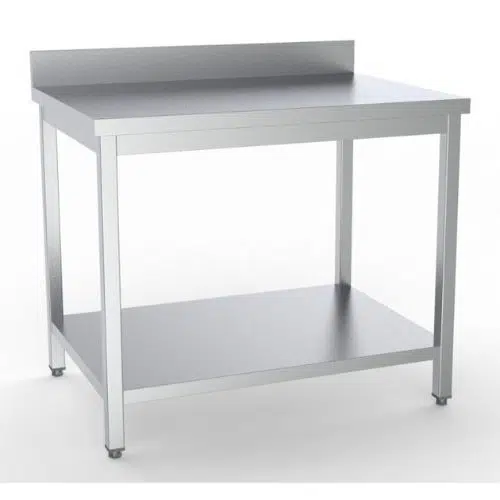 Combisteel Gastro Arbeitstisch grundboden aufkantung - Selbstmontage - 700x600 mm - 7333.0089 - 7333.0089